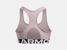 Women's Under Armour HeatGear Mid Branded Sports Bra