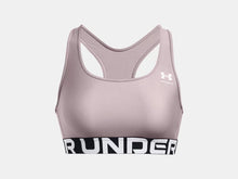 Women's Under Armour HeatGear Mid Branded Sports Bra