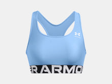 Women's Under Armour HeatGear Mid Branded Sports Bra