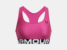 Women's Under Armour HeatGear Armour Mid Branded Sports Bra