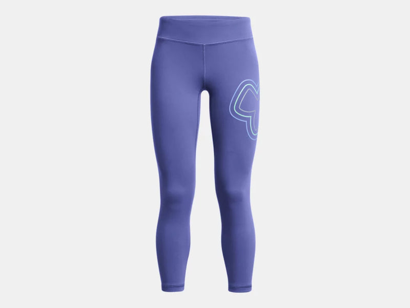 Girl's Under Armour Motion Branded Ankle Legging