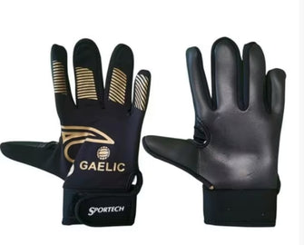 Sportech Junior Gripper Gaelic Gloves (Black/ Gold)