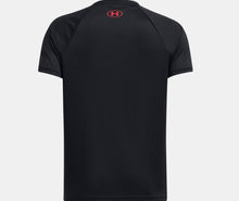 Boy's Under Armour Tech Split Wordmark Short Sleeve