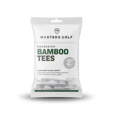 Masters Bamboo Graduated Tees (bag of 20)