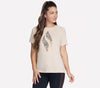 Women's Skechers Diamond Cheetah Short Sleeve Tee