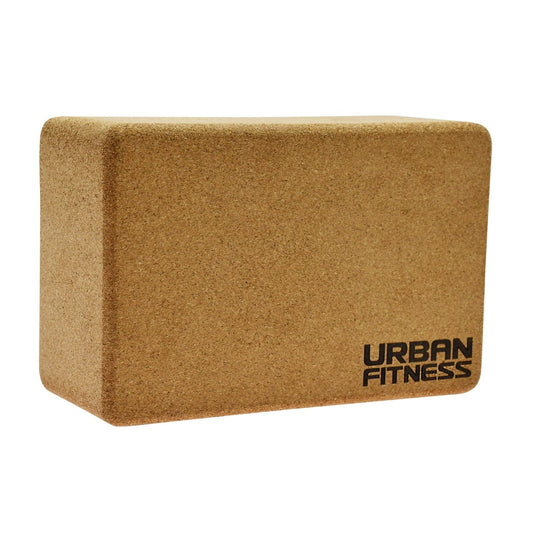 Urban Fitness Cork Yoga Brick (23x14x9cm)