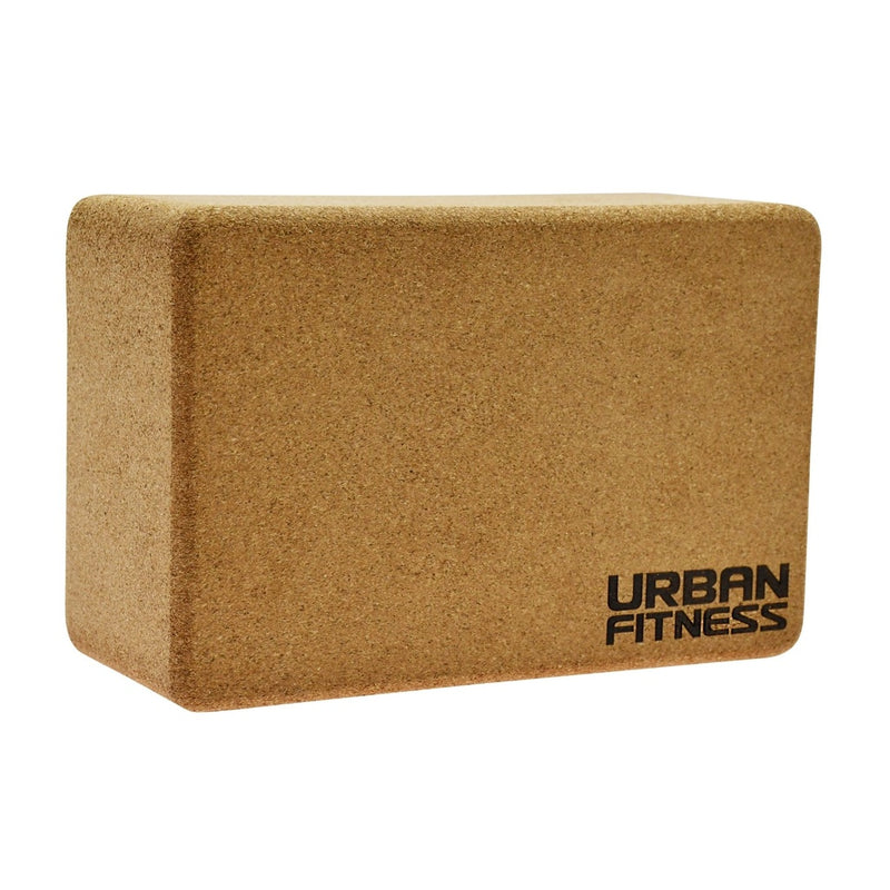 Urban Fitness Cork Yoga Brick (23x14x9cm)