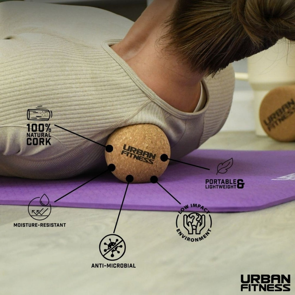 Urban Fitness Cork Massage Ball (8cm)