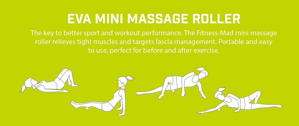 Urban Fitness Eva Mini Massage Roller (Black)