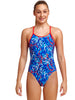 Girl's Diamond Back One Piece Mr Squiggle
