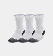 Unisex Under Armour Performance Cotton 3Pack Mid Crew Socks