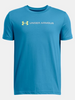 Boy's Under Armour Logo Wordmark Short Sleeve