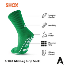 Atak SHOX Grip Mid-Leg Football Socks