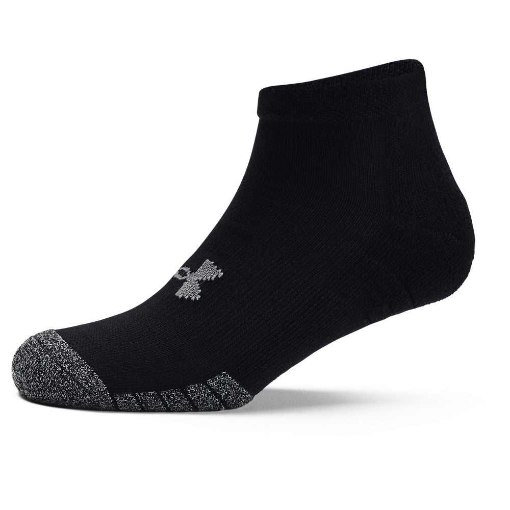 Under Armour Cushioned Low Cut 3pk Black