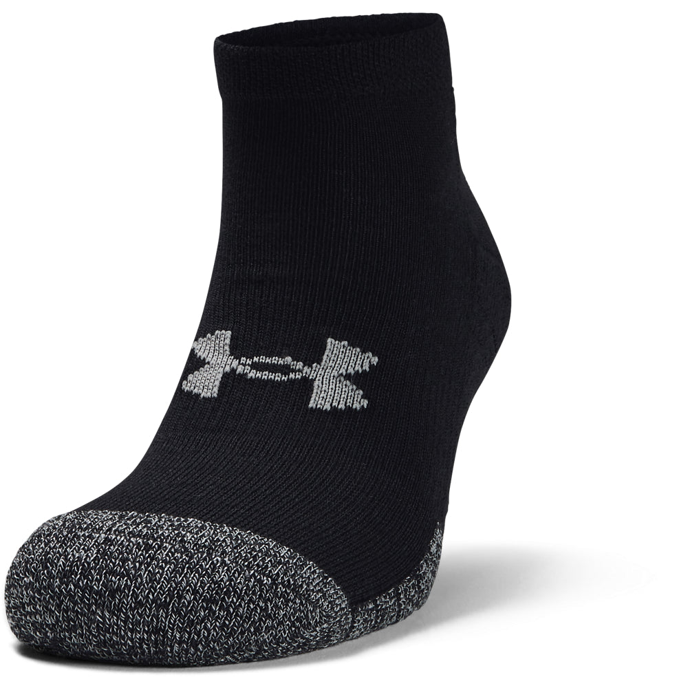 Under Armour Cushioned Low Cut 3pk Black