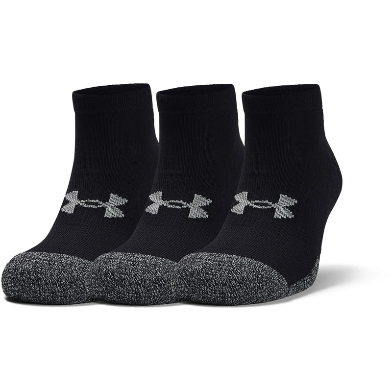 Under Armour Cushioned Low Cut 3pk Black