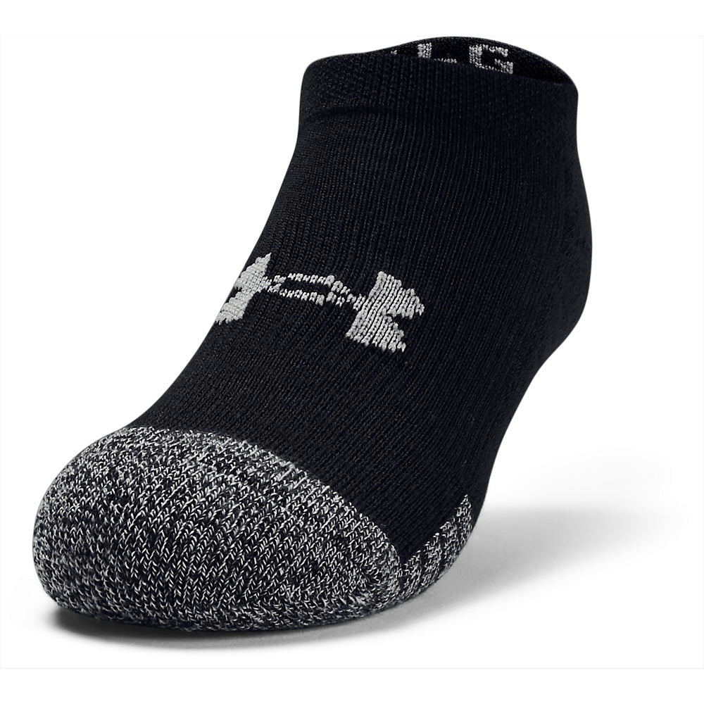 Under Armour Youth Heatgear No Show 3Pack