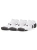 Under Armour Performance Tech Unisex 3-Pack No Show Socks