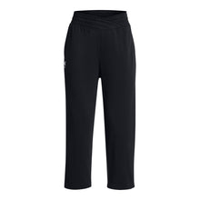 Women's Under Armour Rival Terry Wide Leg Crop Pants