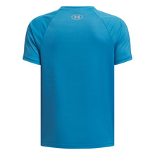 Boy's Under Armour Tech Split Wordmark Short Sleeve