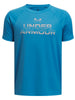 Boy's Under Armour Tech Split Wordmark Short Sleeve