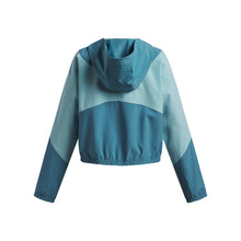 Girl's Under Armour Rival Woven Hooded Jacket