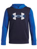Boy's Under Armour Rival Fleece Colorblock Graphic Hoodie