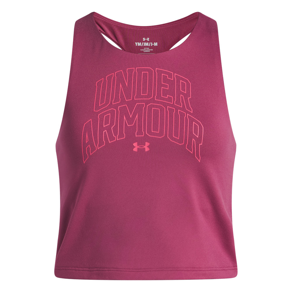 Girl's Under Armour Motion Branded Tank