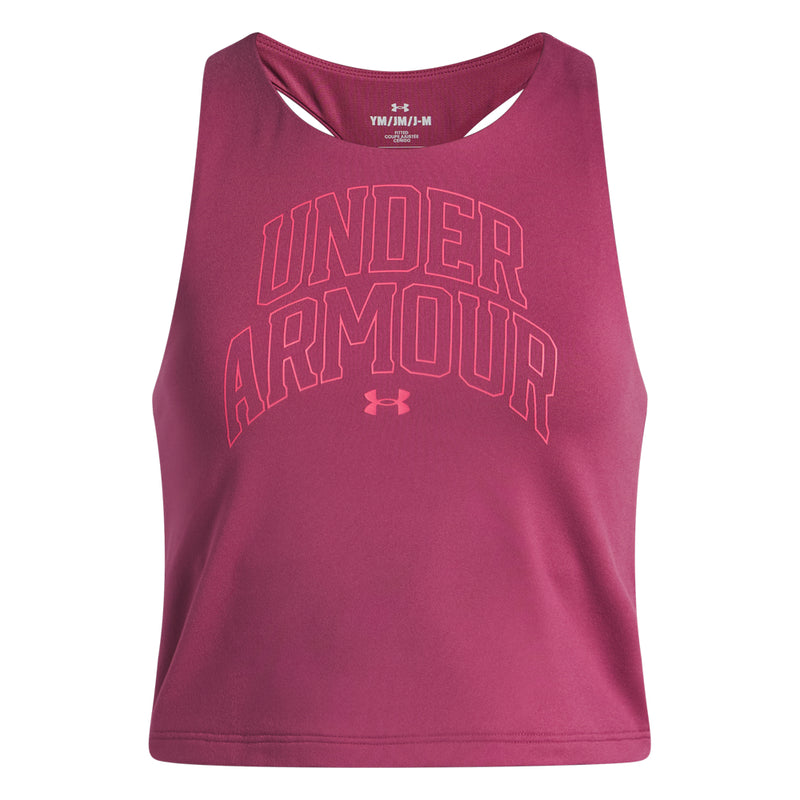 Girl's Under Armour Motion Branded Tank