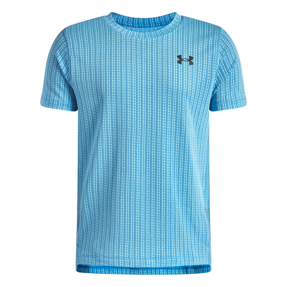 Boys Under Armour Tech Vent Jacquard Short Sleeve Tee