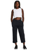 Women's Under Armour Rival Terry Wide Leg Crop Pants