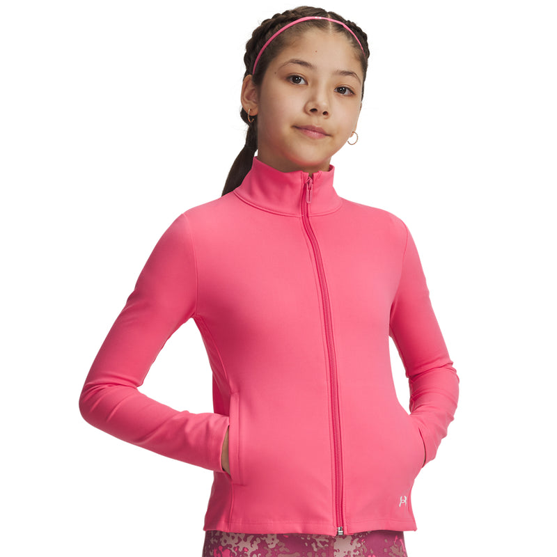 Girl's Under Armour Motion Full Zip Jacket