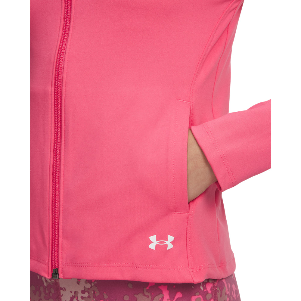 Girl's Under Armour Motion Full Zip Jacket