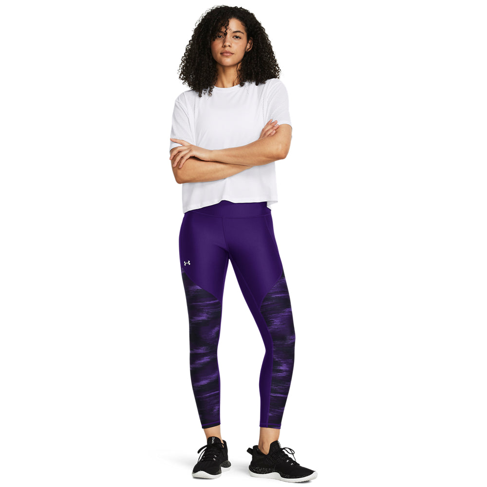 Women's Under Armour Tech Printed Panel Ankle Leggings