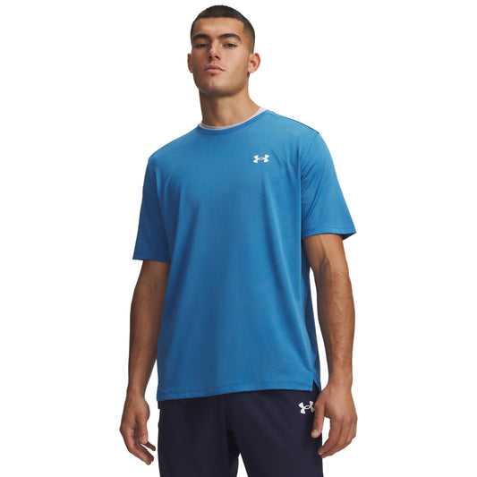 Mens Under Armour Vent Jacquard Short Sleeve Tee