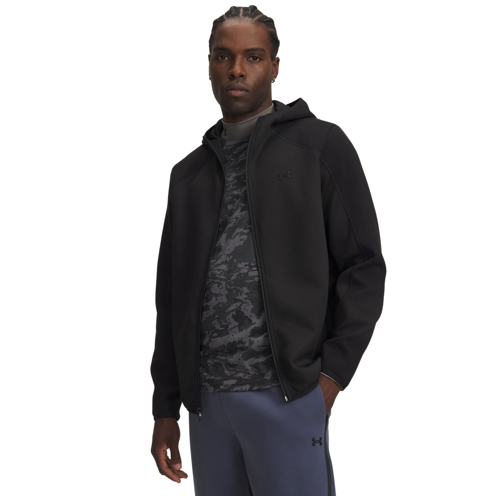 Men's Under Armour Unstoppable Fleece Textured Full Zip Hoodie