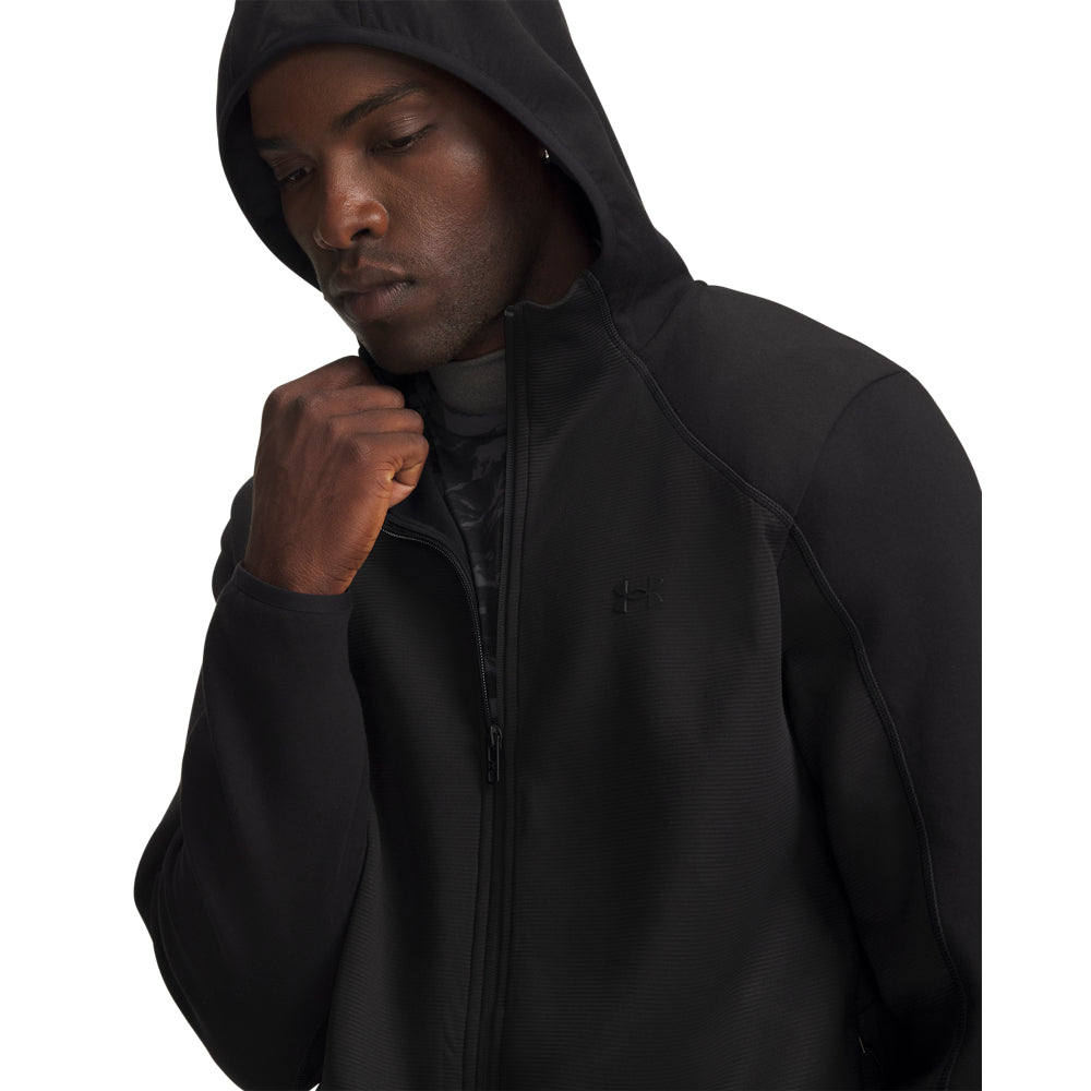 Men's Under Armour Unstoppable Fleece Textured Full Zip Hoodie