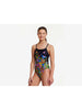 Girls Funkita Single Strap One Piece- Macaw Magic Swimsuit