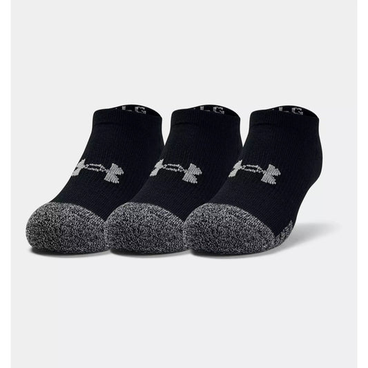 Under Armour Youth Heatgear No Show 3Pack