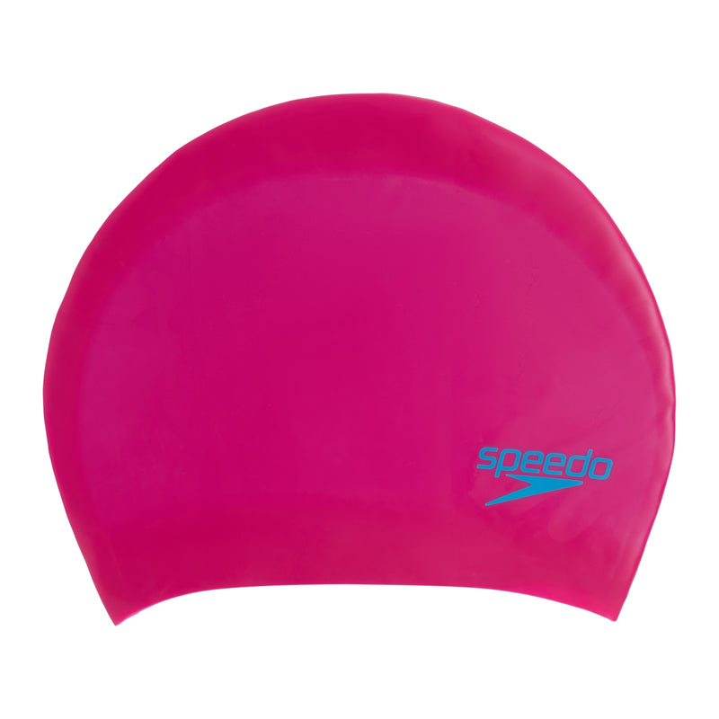 Girls Speedo Long Haired Silicone Cap