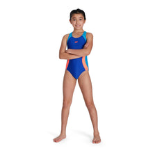 Girl's Speedo Colour Block Swimsuit