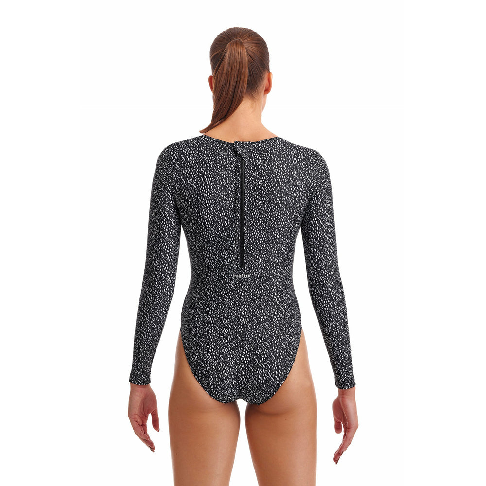 Womens Funkita Love Cover One Piece Spickled Swimsuit