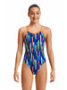 Girls Funkita Diamond Back One Piece Fire Cracker Swimsuit