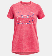 Girls Under Armour Tech Big Logo Twist Short Sleeve