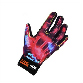 Atak Neon Football Gloves