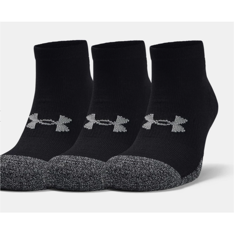 Under Armour Cushioned Low Cut 3pk Black