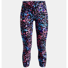 Girls Under Armour Printed Ankle Cropped Leggings