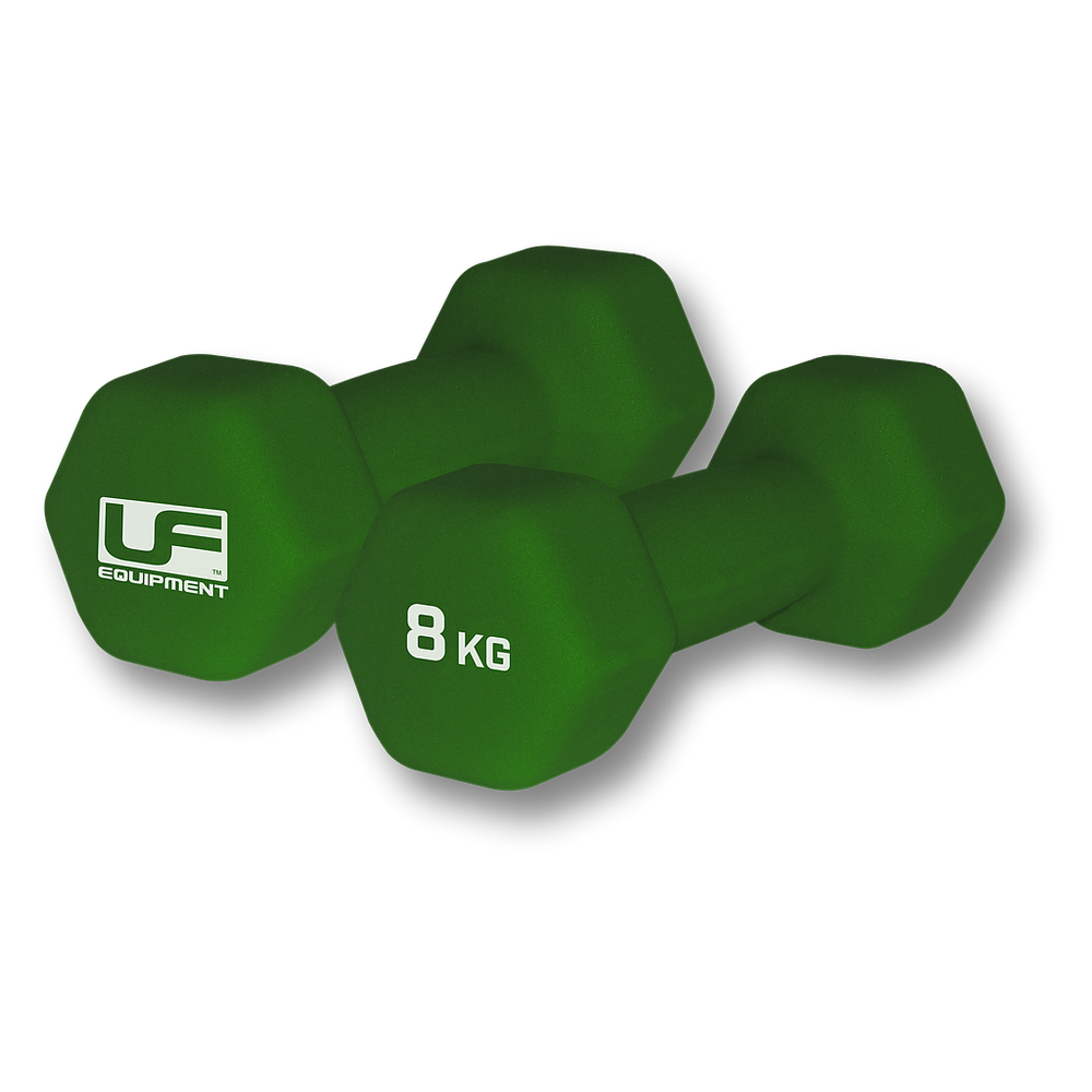 Urban Fitness Hex Dumbbells Neoprene