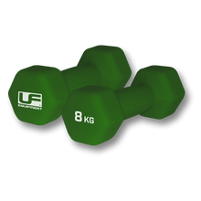 Urban Fitness Hex Dumbbells Neoprene