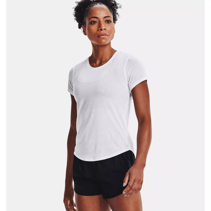Womens Under Armour Streaker short sleeved top